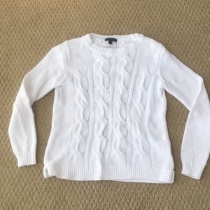 J.Crew white sweater